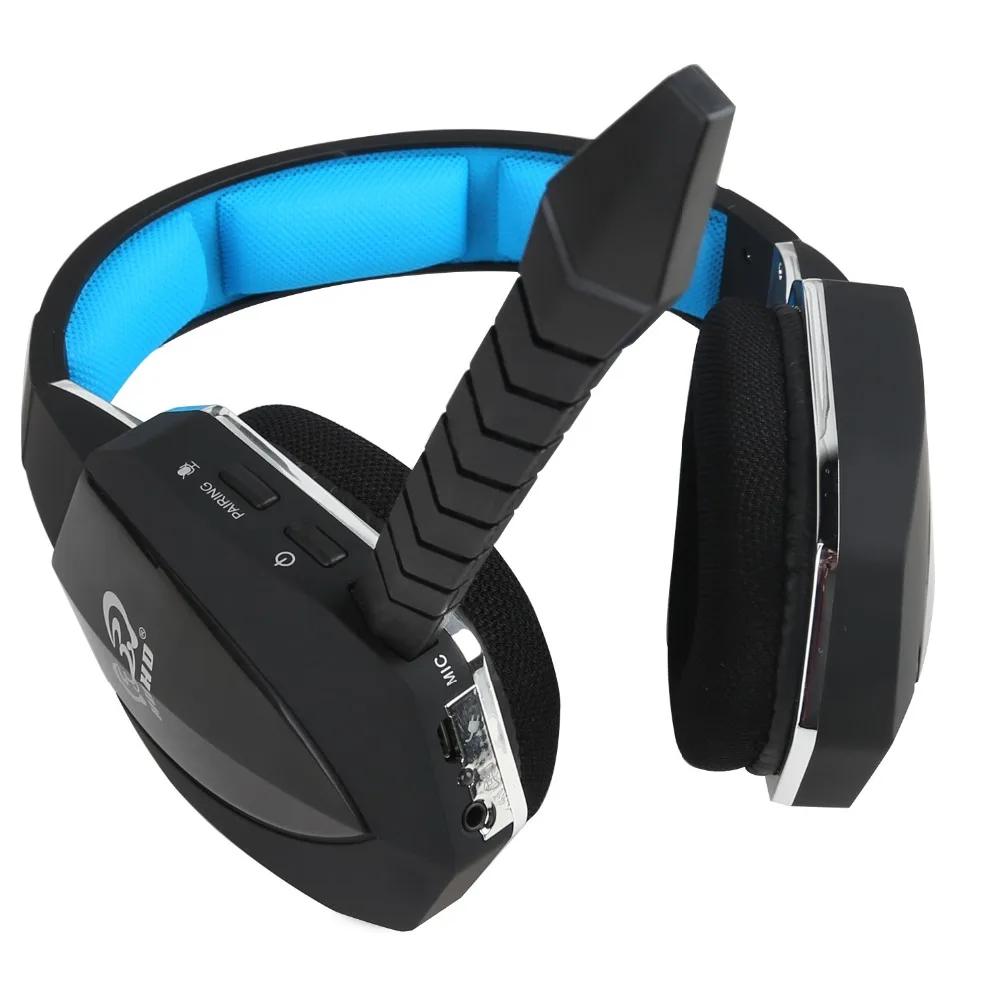 2.4Ghz patented fiber-optical  wireless game headset detachable mic headphone 7.1 surround sound for all game consoles
