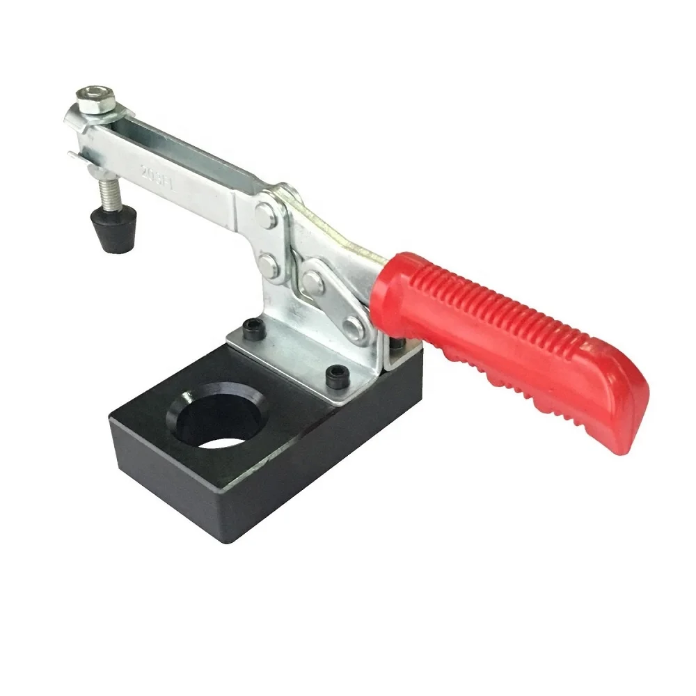 Vertical toggle clamp with adaptor and countersunk screw for 3D/2D Welding Table