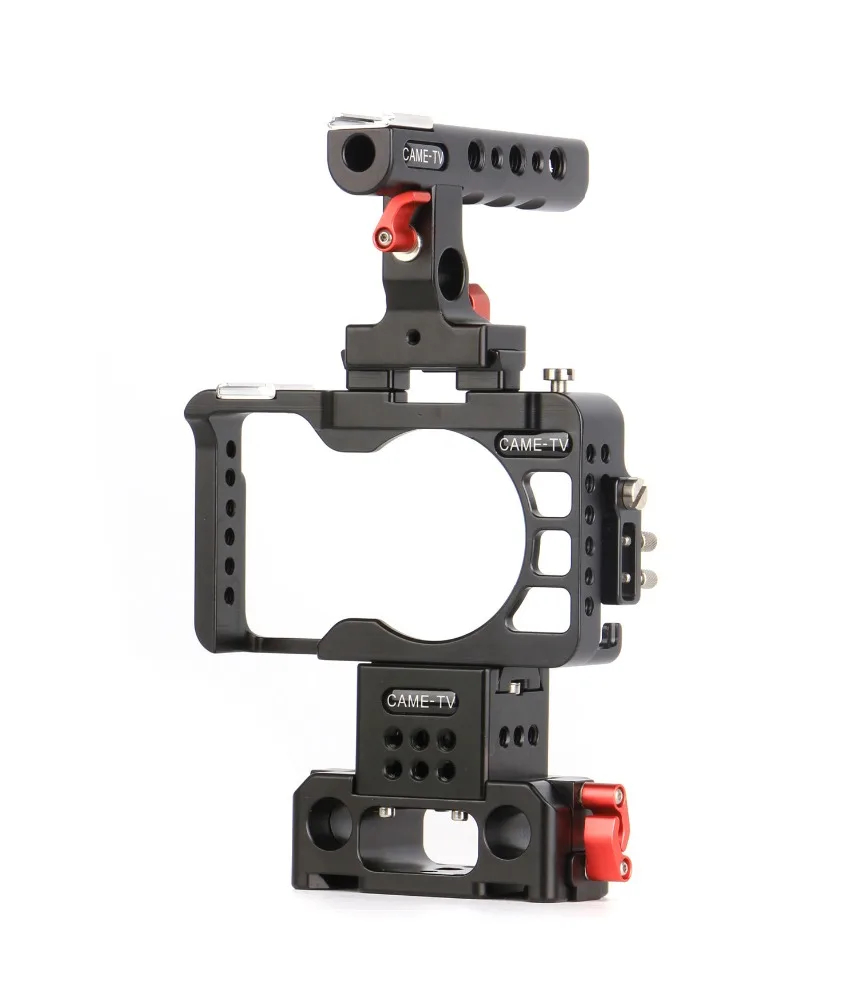 CAME-TV DSLR Camera Rig For Sony A6300 Camera With Handle Cage Baseplate