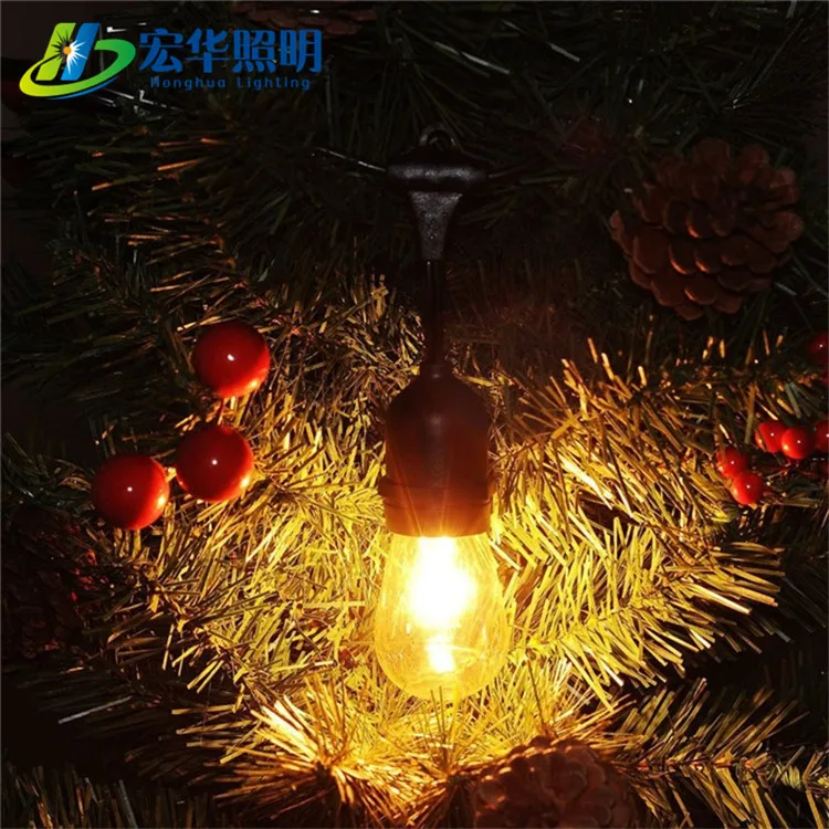 E26 E27 hanging sockets weatherproof patio vintage festoon party string light bulb
