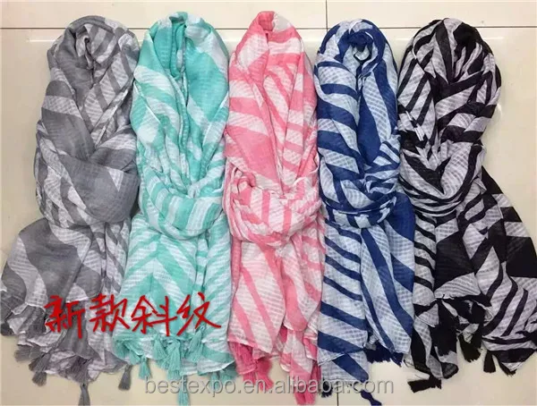 
wholesale girls wave point twill scarf jakarta shawl manufacturers modern hijab styles 