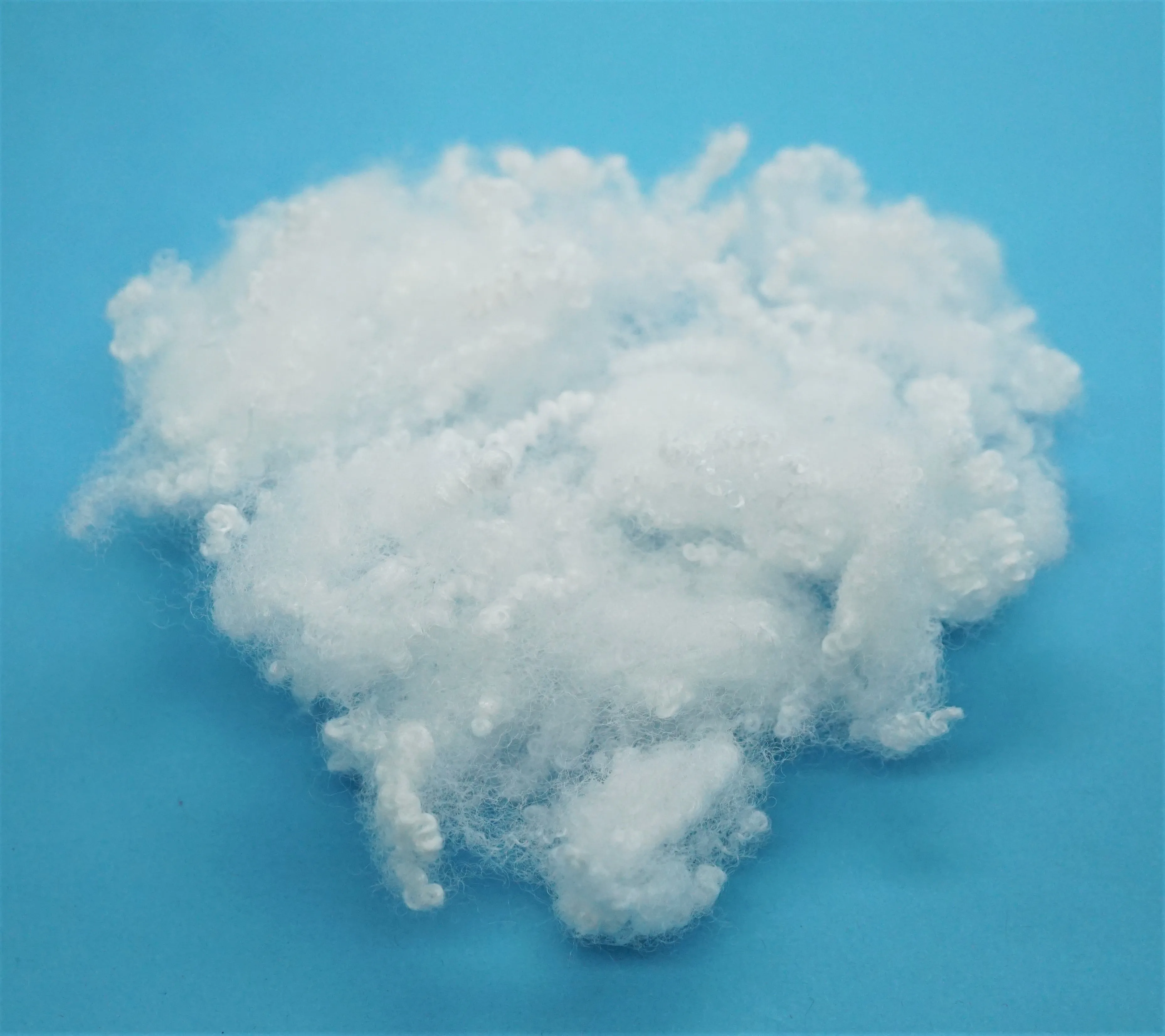 15d 64mm hollow conjugated polyester staple fiber lightweight pillows filling material