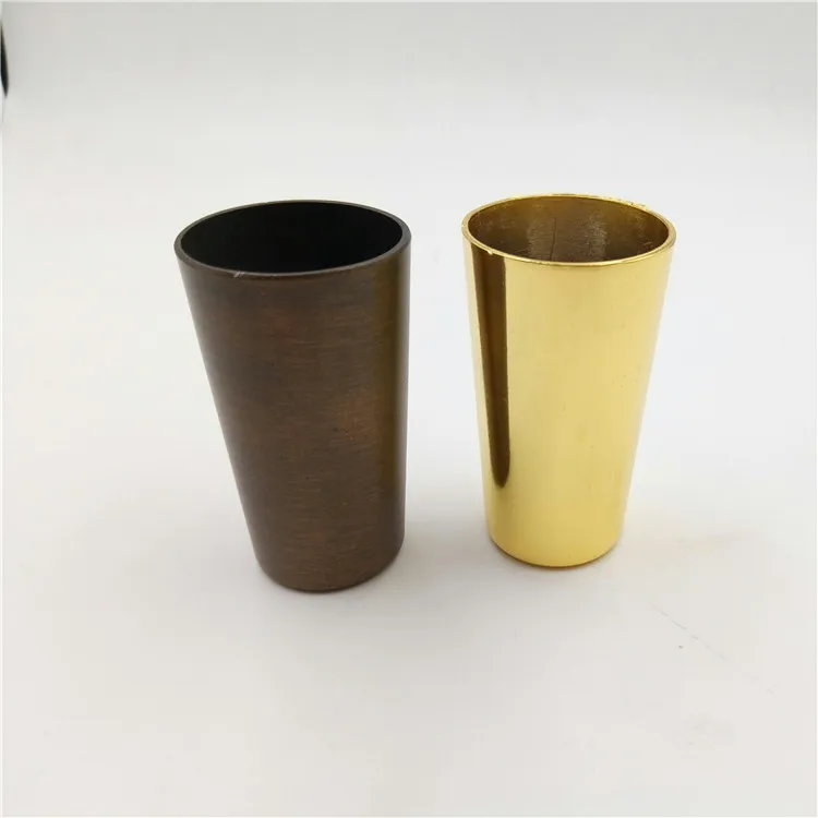 Metal tips for furniture legs brass furniture leg ferrules