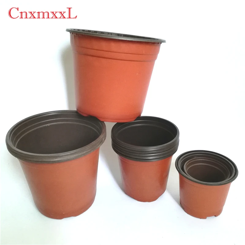 high-quality hydroponic fresh flower pot pp double color plastic flower pot with competitive price.