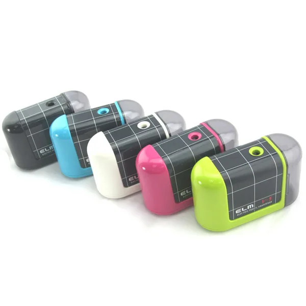 Cute electric pencil sharpener kids stationery easy-to-use