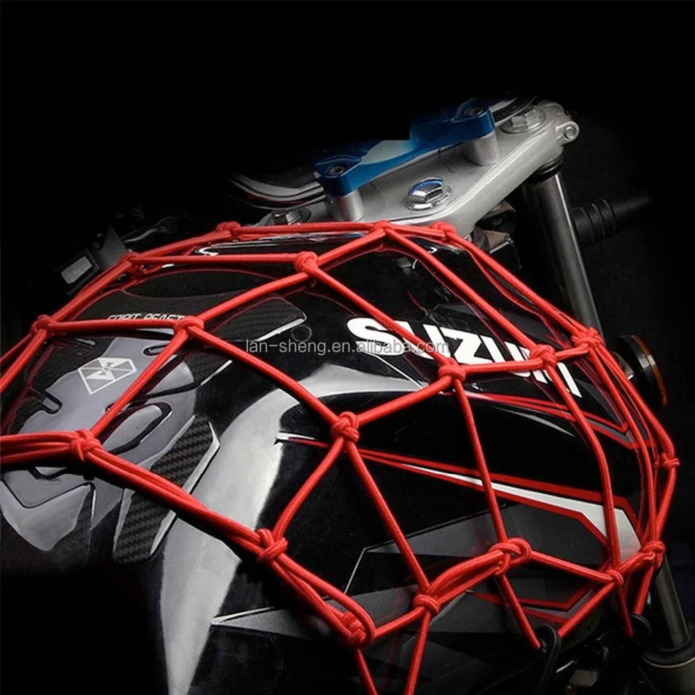 small bike cargo mesh net with 6pcs hook