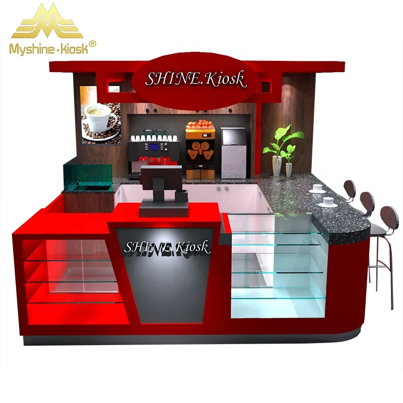 Most Attractive Retail Food Kiosk Ice Cream Shop Display Case Interior Design Gelato Kiosk