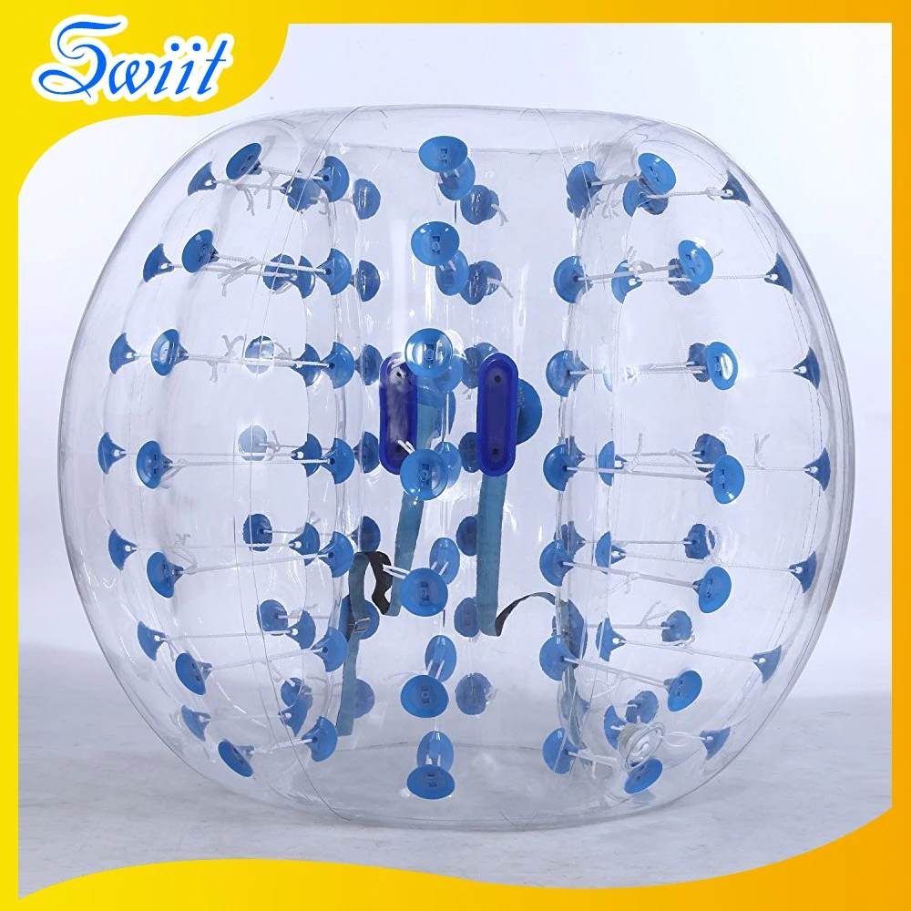 
Swiit Alternate Clear and Yellow Sport Football Bubble Suit <span style=