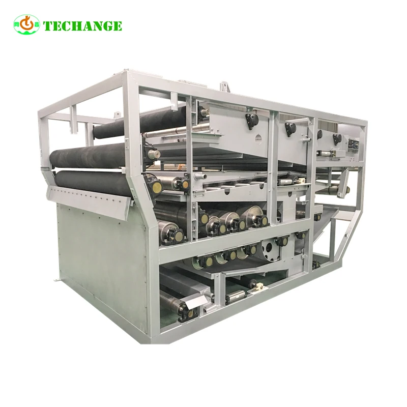 Stable and secure sludge dewatering belt filter press price for sale