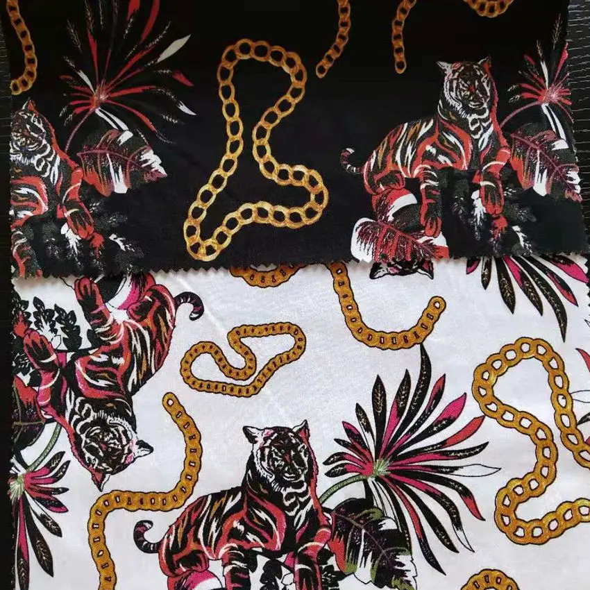 PRINTED  BENGALINE  FABRIC FOR  MAKING  GARMENT