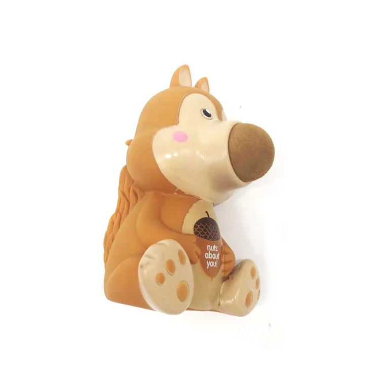 Squeeze popper shoot Ball Toy with EVA balls rubber animal shooting popper ball toy