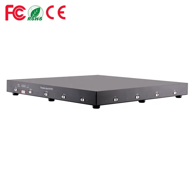 Stage Disco DJ Wedding Portable DMX RGB Colorful Starlit Magnet DanceFloor Wireless Magnetic Mirror 3D LED Dance Floor Light