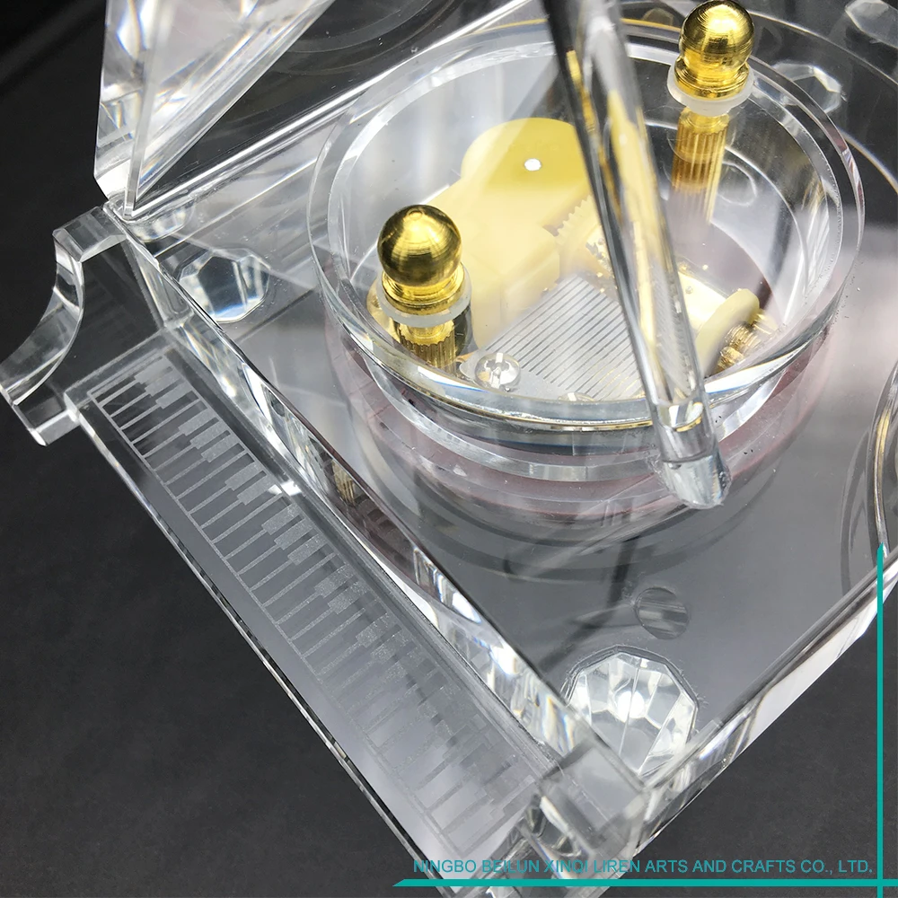 Piano Musical Box With Customized Music