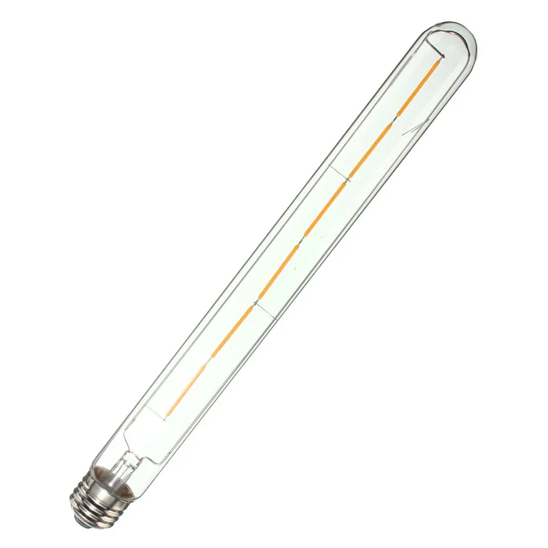 Long Tube LED Filament Bulb T30-300 E27 6W Dimmable