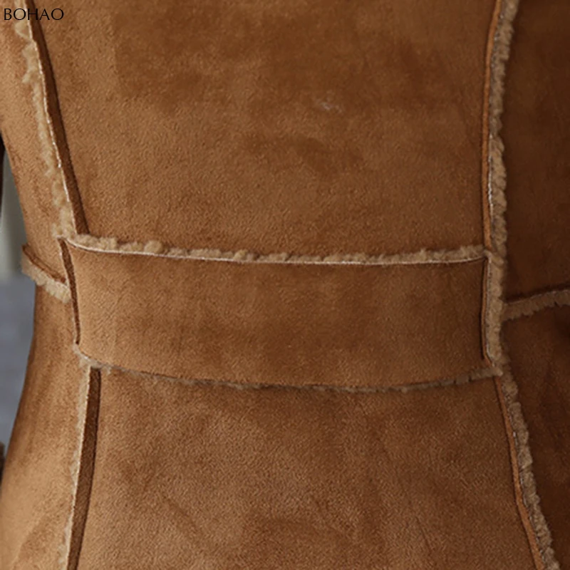 
China Best Selling Winter Fake Fur Coat Trench Coat 