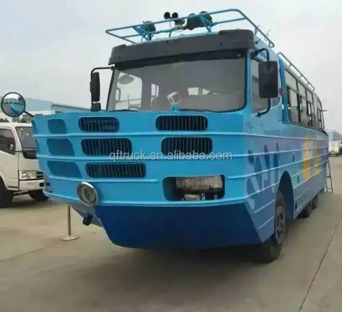 Китайский внедорожник-амфибия Dongfeng EQ5102N 6X6 водный и наземный вездеход на продажу