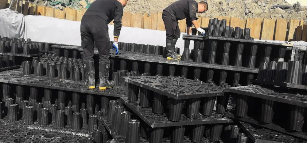 factory supply plastic underground rainwater tanks