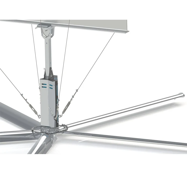 Big HVLS energy saving giant ceiling fans for industrial