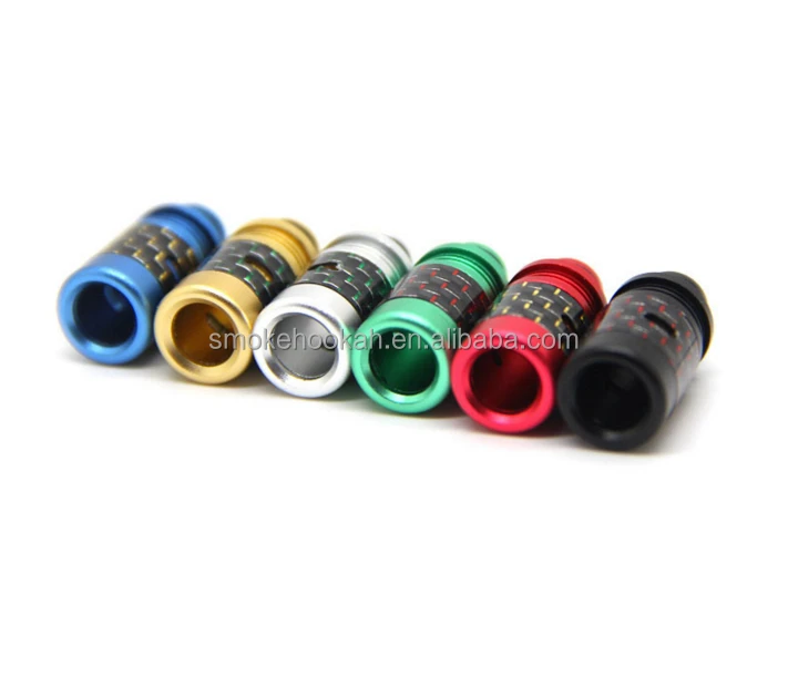e-cigar carbon fiber drip tip ss drip tip with filter