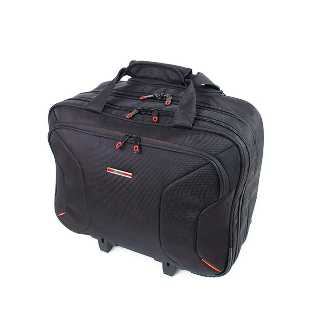 High Quality Rolling Briefcase on Wheels Laptop Case