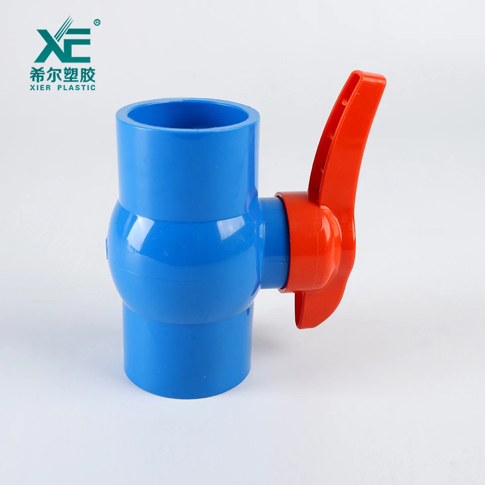 Factory direct free sample custom 1/2-2 inch mini plastic ball valves for agriculture