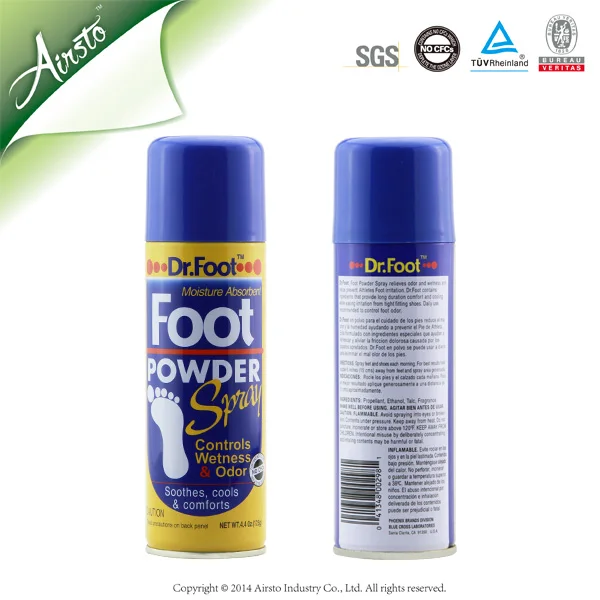 Fresh Deodorant Foot Powder Spray