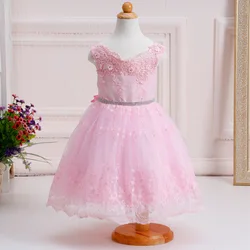 Оптовая продажа индийские Детские платья с ангелом пляжные свадебные цветами для