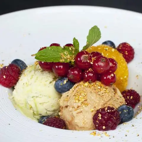 
Trade guarantee wine / coffee / ice cream 24k edible gold leaf flakes 