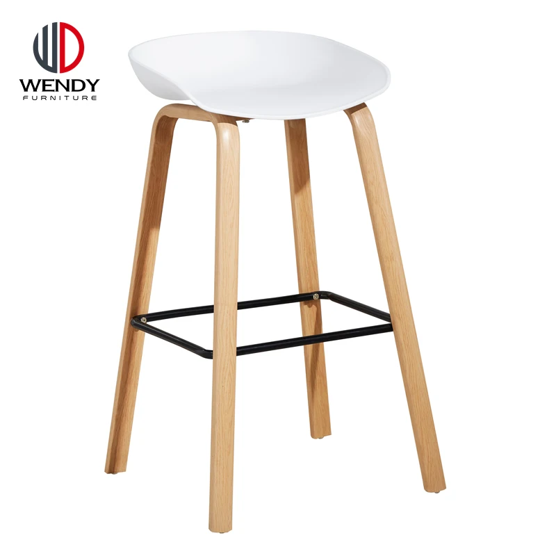modern home center plastic bar stool chair