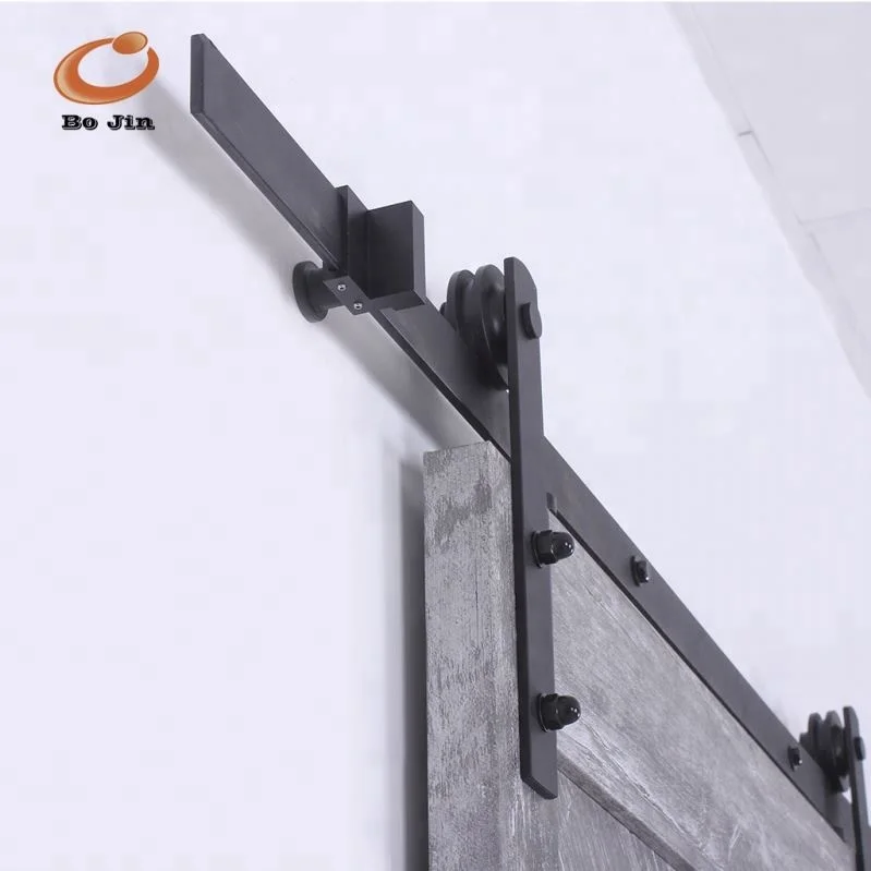 Ningbo Happyhome 5-16FT Barn Door Hardware Sliding Door Steel Track