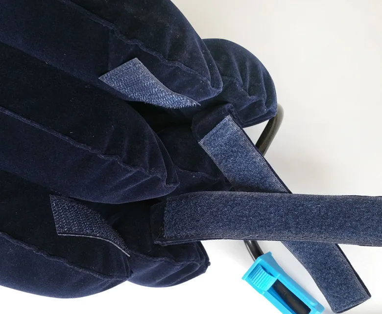 Runde Medical Double Neck Strap Traction Orthopedic Device Collar Covering Cervical Fixation
