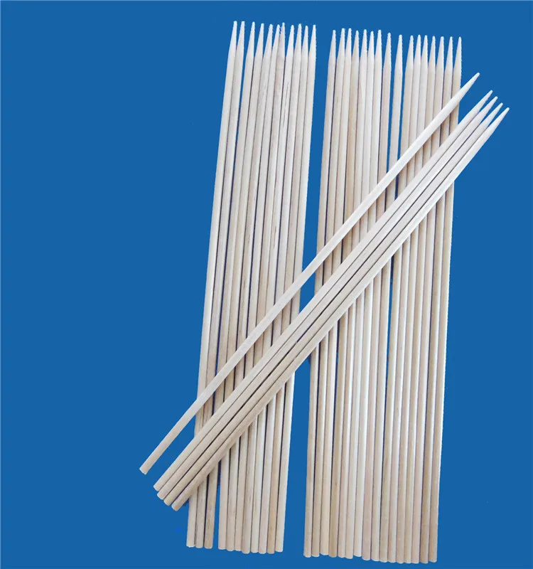 Free Sample Factory Price Disposable Wooden Meat Skewer