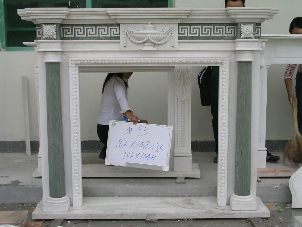 Portal fireplace classic Sale Color matchingl marble fireplace Современный мраморный камин
