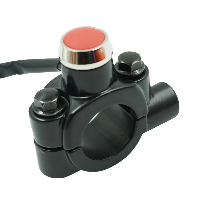 22 мм M10 кронштейна для руля велосипеда байка мотоцикла переключатель с роговыми пуговицами мощность начать переключатели жгутом проводов