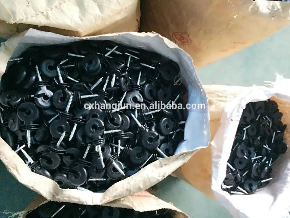 Bobbins Insulator for Flat Bar and Square Tube for Electric Fence