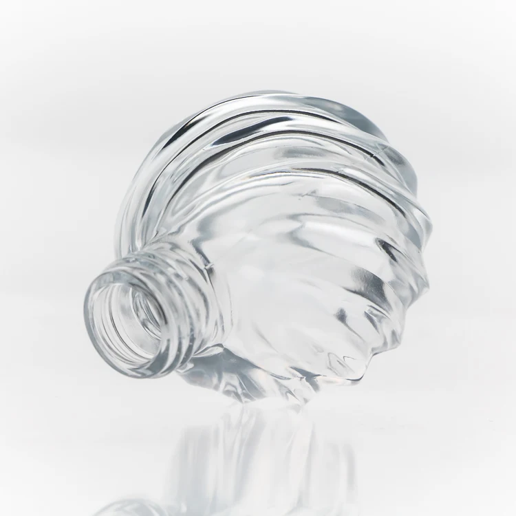 Decorative 4oz Bulk Round Reed Diffuser Bottles Glass Perfume Glass Bottle Fragrance Packaging Wholesale