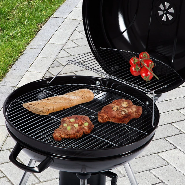 New Design Removable charcoal bbq grills Kettle Grill with Wheels