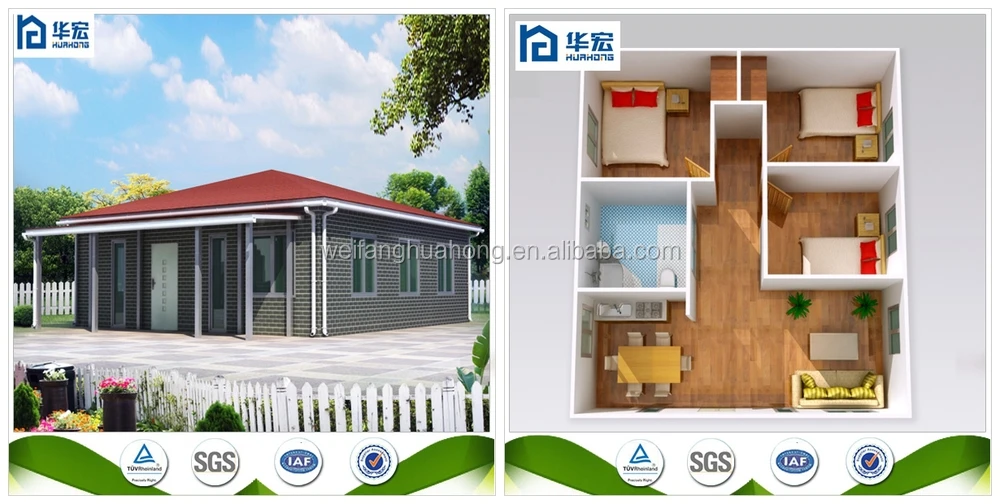 Construction & Real Estate easy assembled and economic prefabricated house to rent