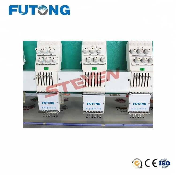 Futong multi heads embroidery machine 27 heads Indian model embroidery machine