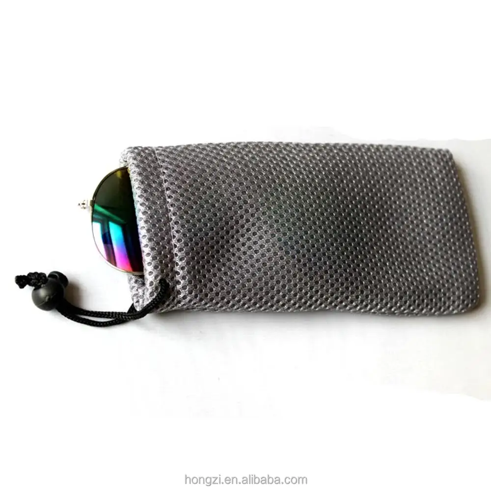 Glasses Case Soft Waterproof Plaid Cloth Sunglasses Bag Glasses Pouch Colored Contact Lenses