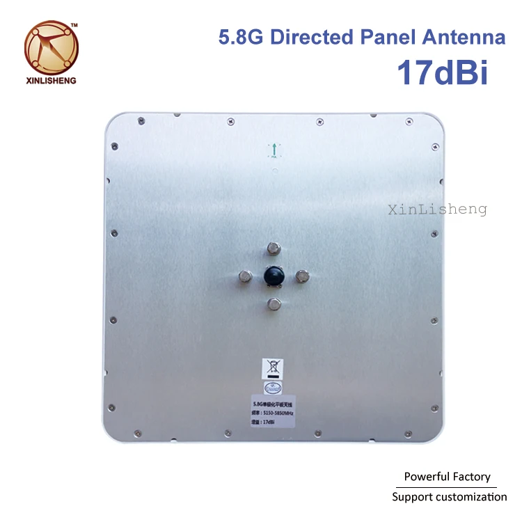Antenna manufacturer 17dBi wimax base station outdoor wifi flat Aerial 5.8G panel antenna