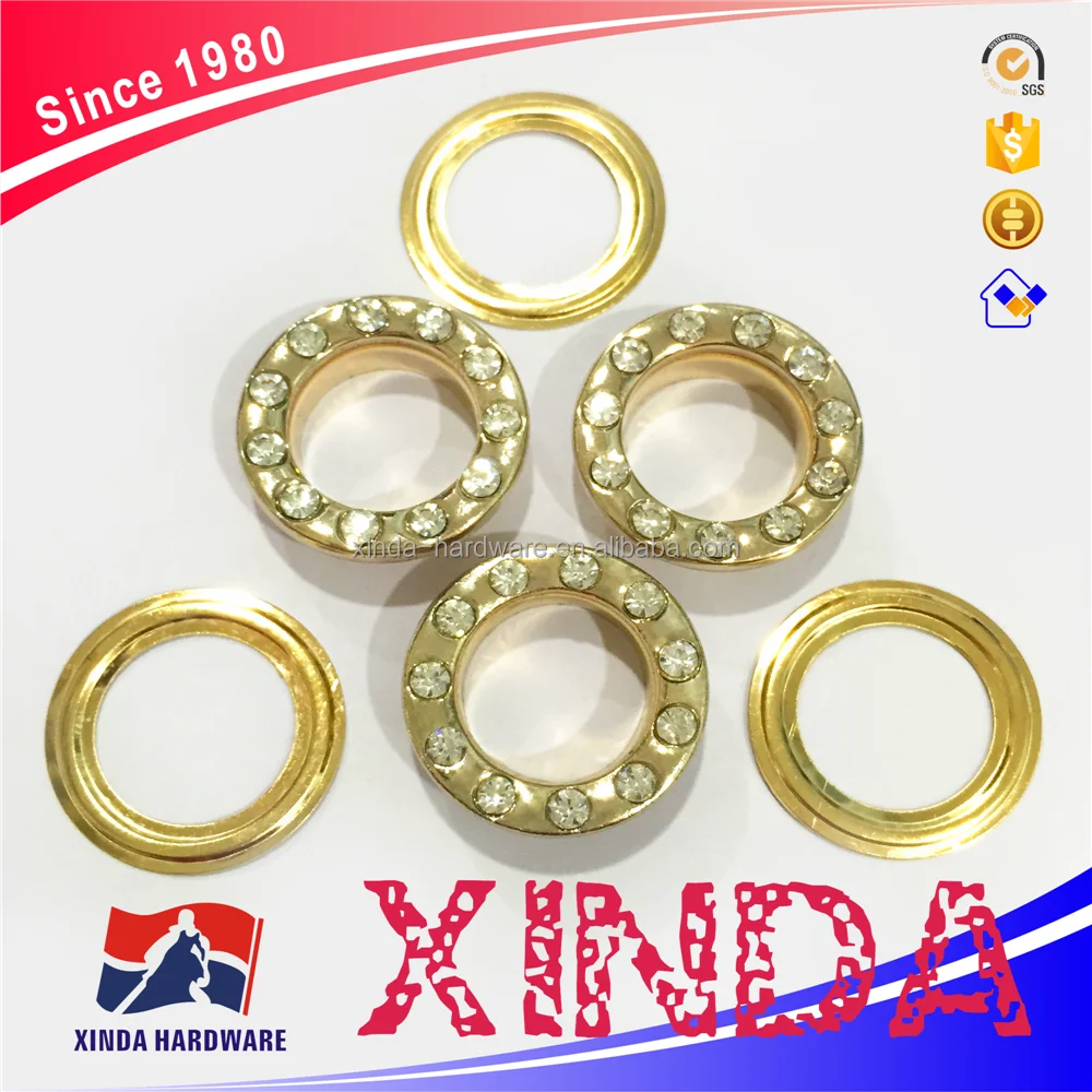 
Zinc Alloy/Zamak,,Rhinestone Eyelet,Cheap price & High/Good Quality 