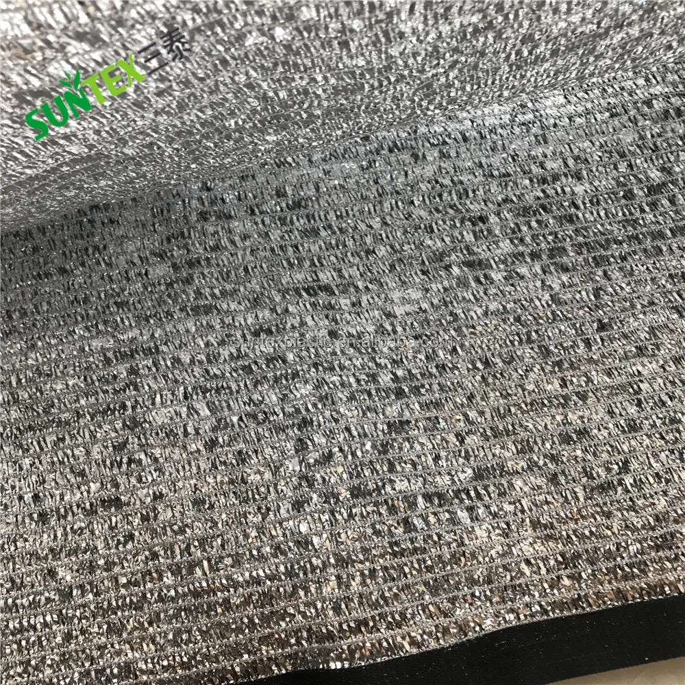 Поставка различных алюминиевых чехлов из полиэтилена высокой плотности/алюминиевая затеняющая ткань, противосолнечная сетка/алюминиевая затеняющая сетка