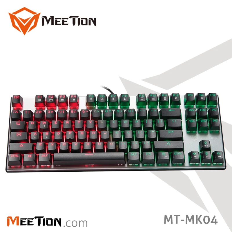 Горячая продажа Металлическая механическая клавиатура Профессиональная игровая клавиатура Для геймера