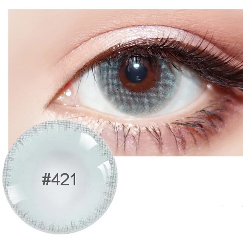 
High Quality OEM 4 colors 1 year in stock available wholesale silicone hydrogel contact lenses lentes de contacto 