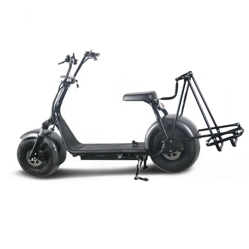 Fashion New Design 1500W 60V 20Ah Electric Scooter City Coco With Golf Support