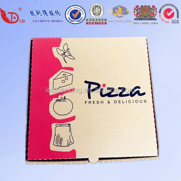 Carton Box,6/7/8/9/10/11/12/13/14/15/16/17/18/19 inch Corrugated Pizza Box Made in China