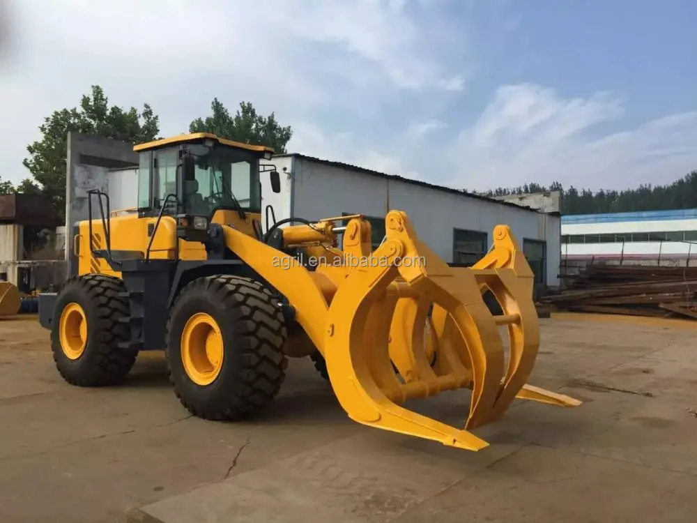 top quality hydraulic 5 ton wheel loader ZL50F zL956 with CE and cumminsengine joystick