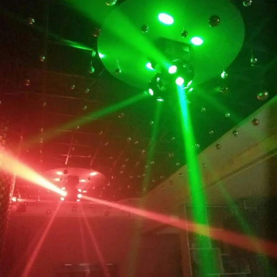 Double Arms Rotation Spider 120W Mini Beam Sharpy LED Moving Head Light