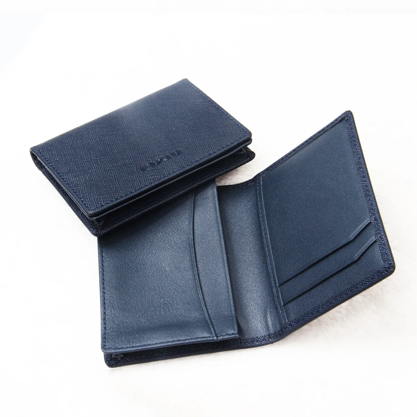 Unique Design Real Leather Card Holder for ID Business Card